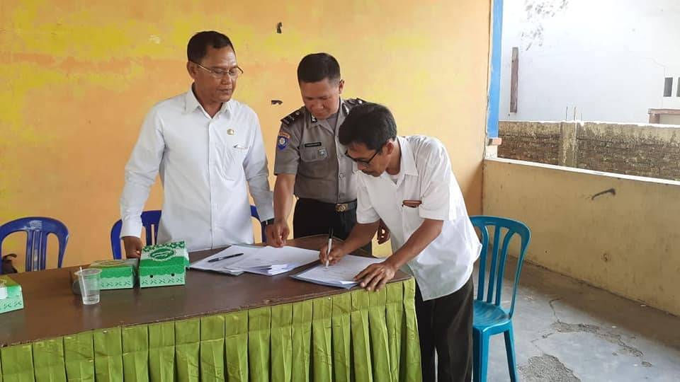 Penegasan Batas Desa Langam dan Desa Tatede