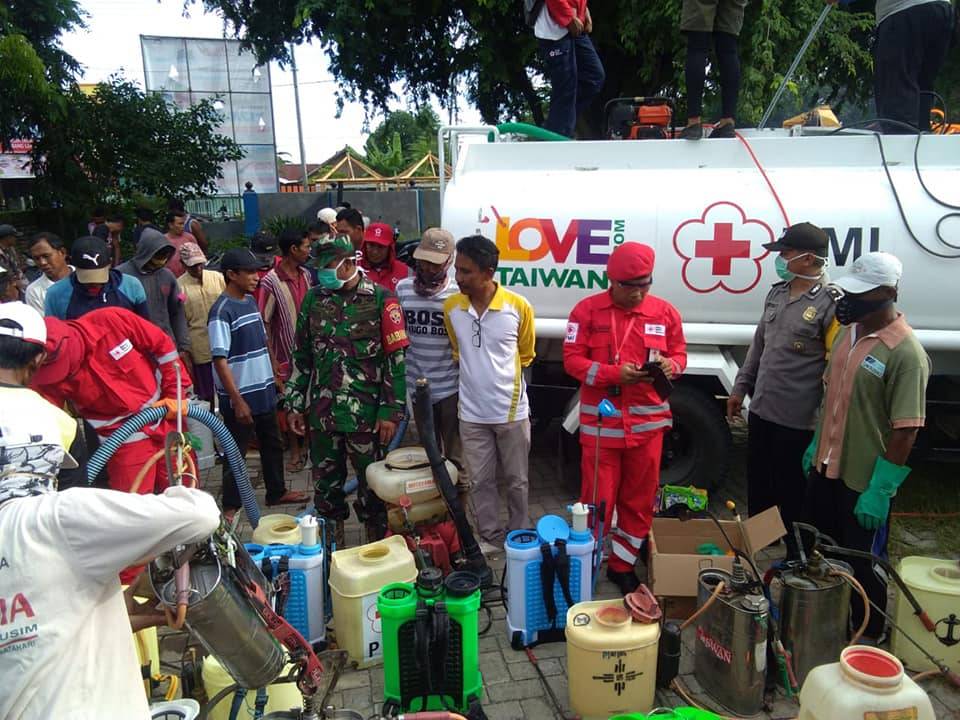 Desa Langam Gelar Aksi Bersama untuk Pencegahan Covid-19, Libatkan Elemen Masyarakat dan PMI