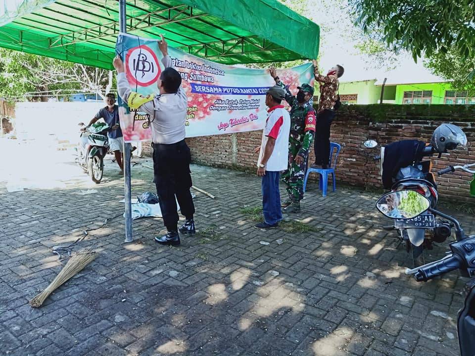 Pendirian posko satu pintu Covid-19